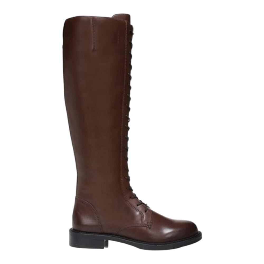 Sam Edelman Women's Nance‎ Tall Lace Up Leather Boots Brown US 6 M - Picture 2 of 14